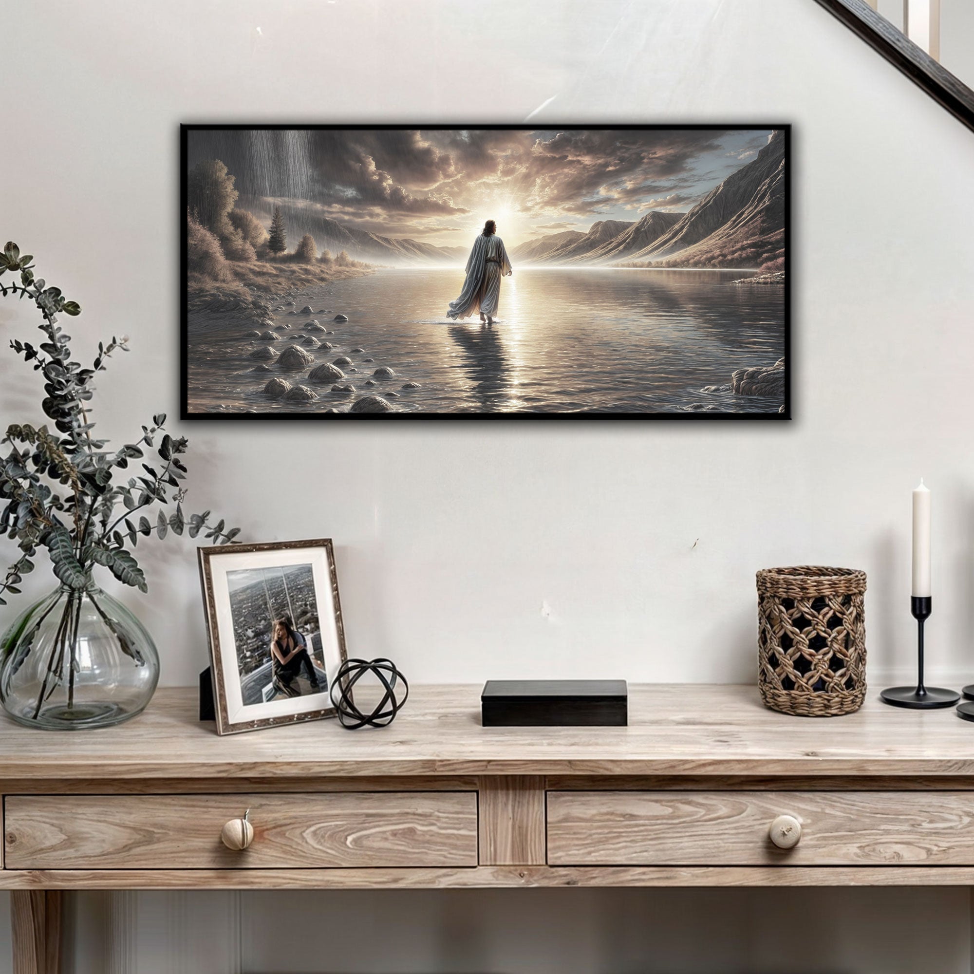 Walking on Water - Faith Wall Art II